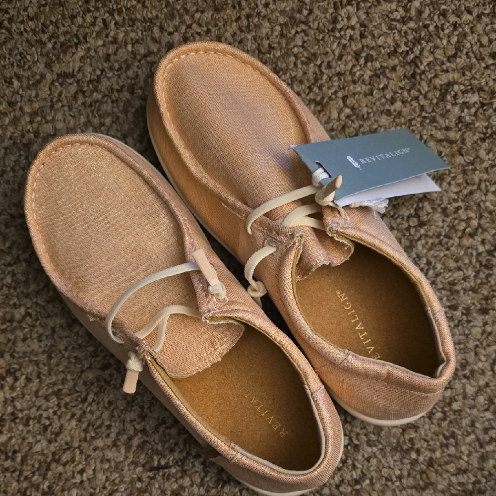 Revitalign   Slip-On Casual Shoes In Sunset Metallic